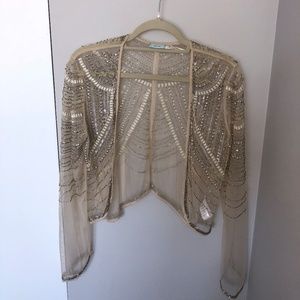 Kimcee Blue Sequined jacket